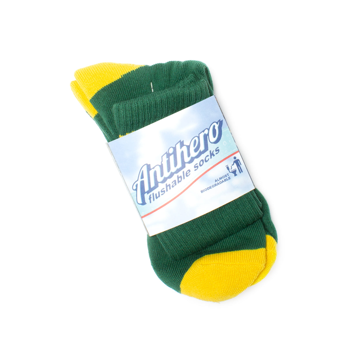 Black Hero Outline Sock
