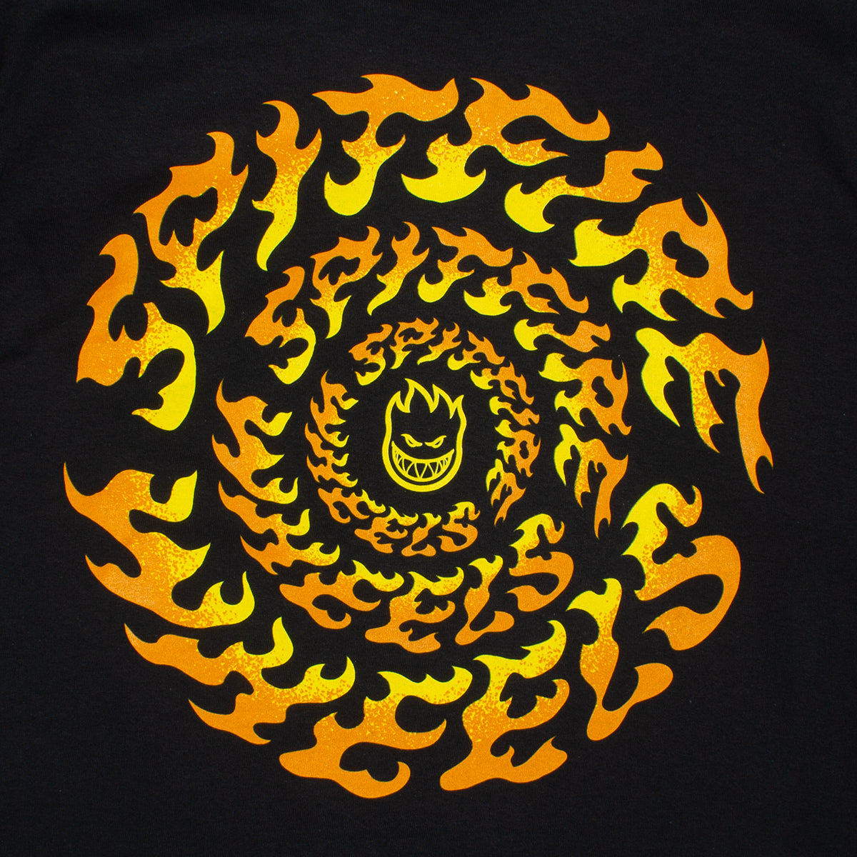 Torched Script L/S T-Shirt