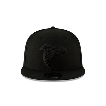 Atlanta Falcons Black On Black 9FIFTY Snapback Hat