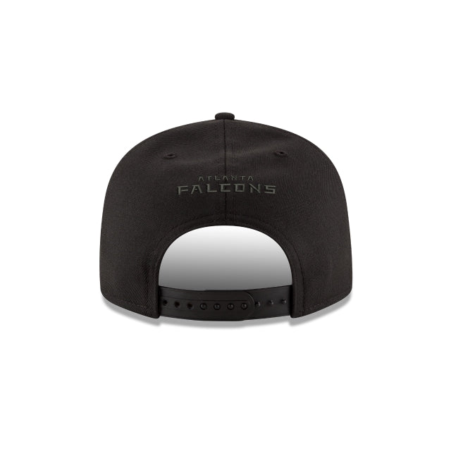 Atlanta Falcons Black On Black 9FIFTY Snapback Hat