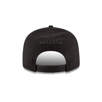 Atlanta Falcons Black On Black 9FIFTY Snapback Hat