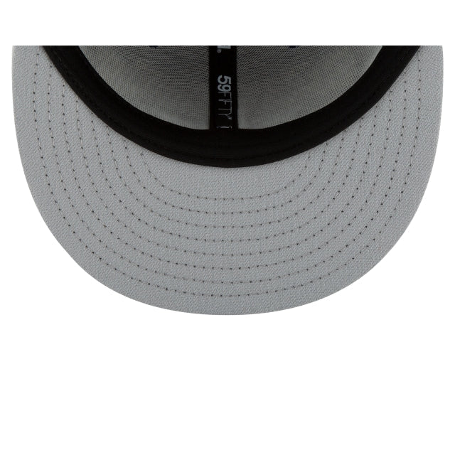 Chicago Cubs Blackout Basic 59FIFTY Fitted Hat