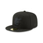 Baltimore Orioles Blackout Basic 59FIFTY Fitted Hat