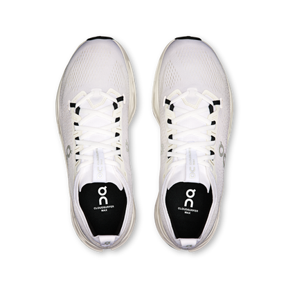 On Running Men's Cloudsurfer Max Shoes - White / White