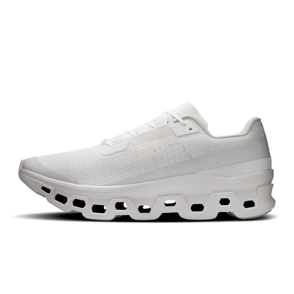 On Running Men's Cloudmonster Void Shoes - White / White