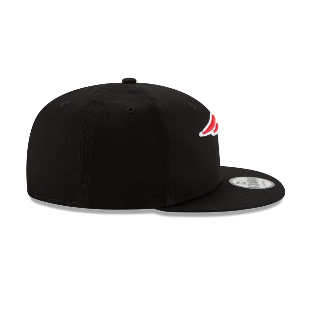 New England Patriots Black 9FIFTY Snapback Hat