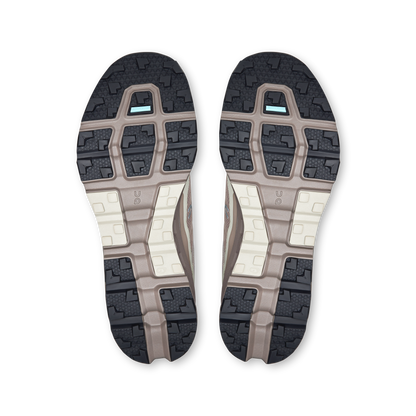 On Running Men's Cloudvista 2 Waterproof Shoes - Fog / Cinder