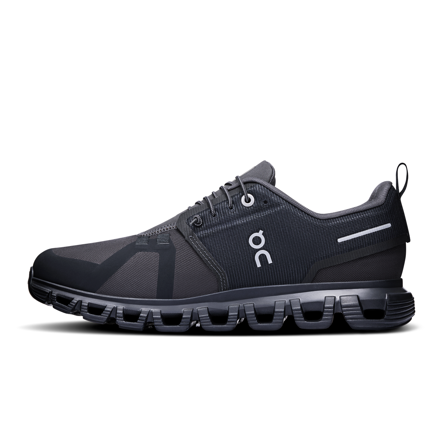 On Running Women's Cloud 6 Waterproof Shoes - Black / Black