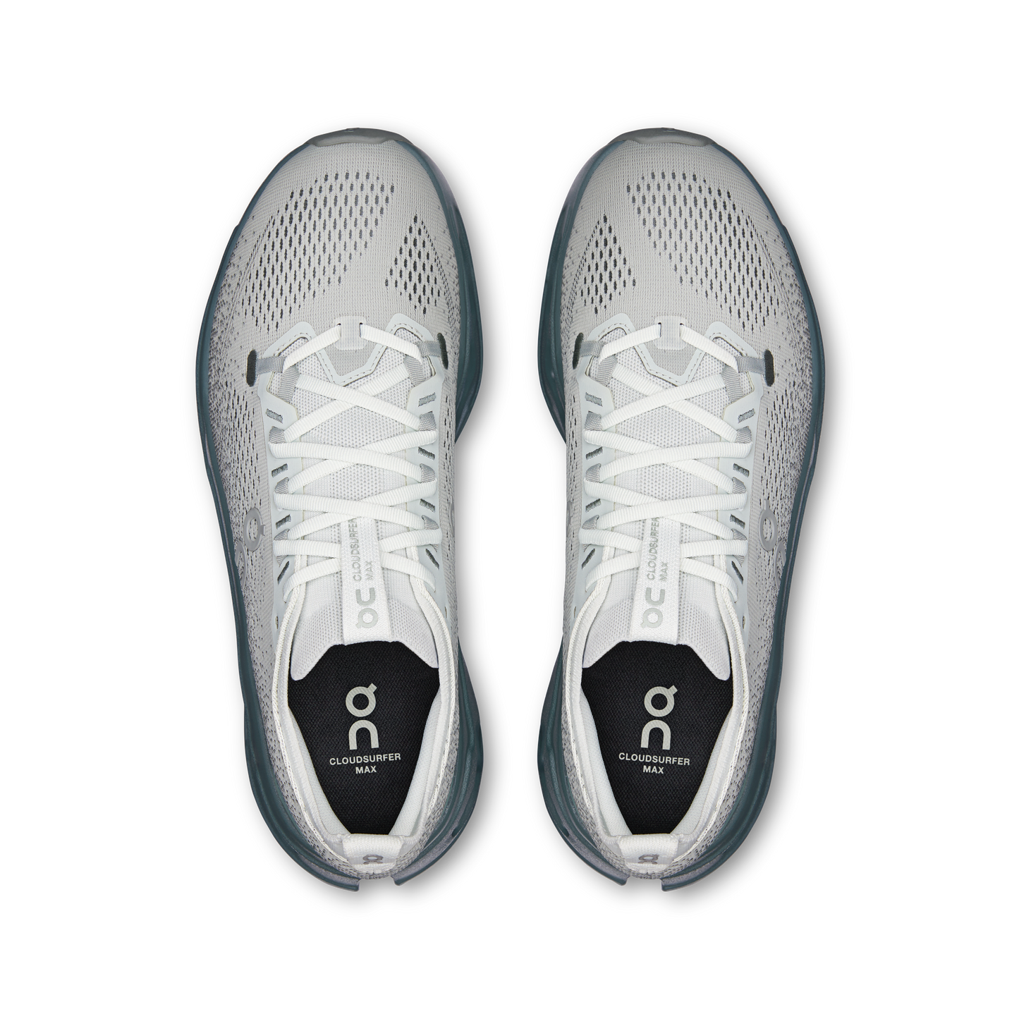 On Running Men's Cloudsurfer Max Shoes - Iceberg / Olive