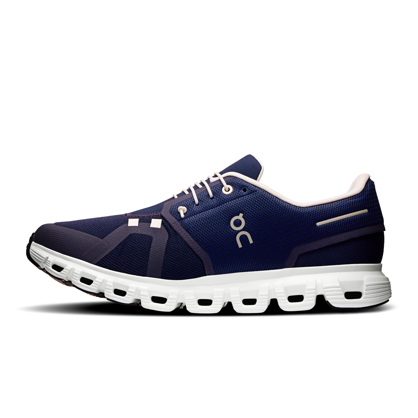On Running Men's Cloud 6 Shoes - Midnight / White