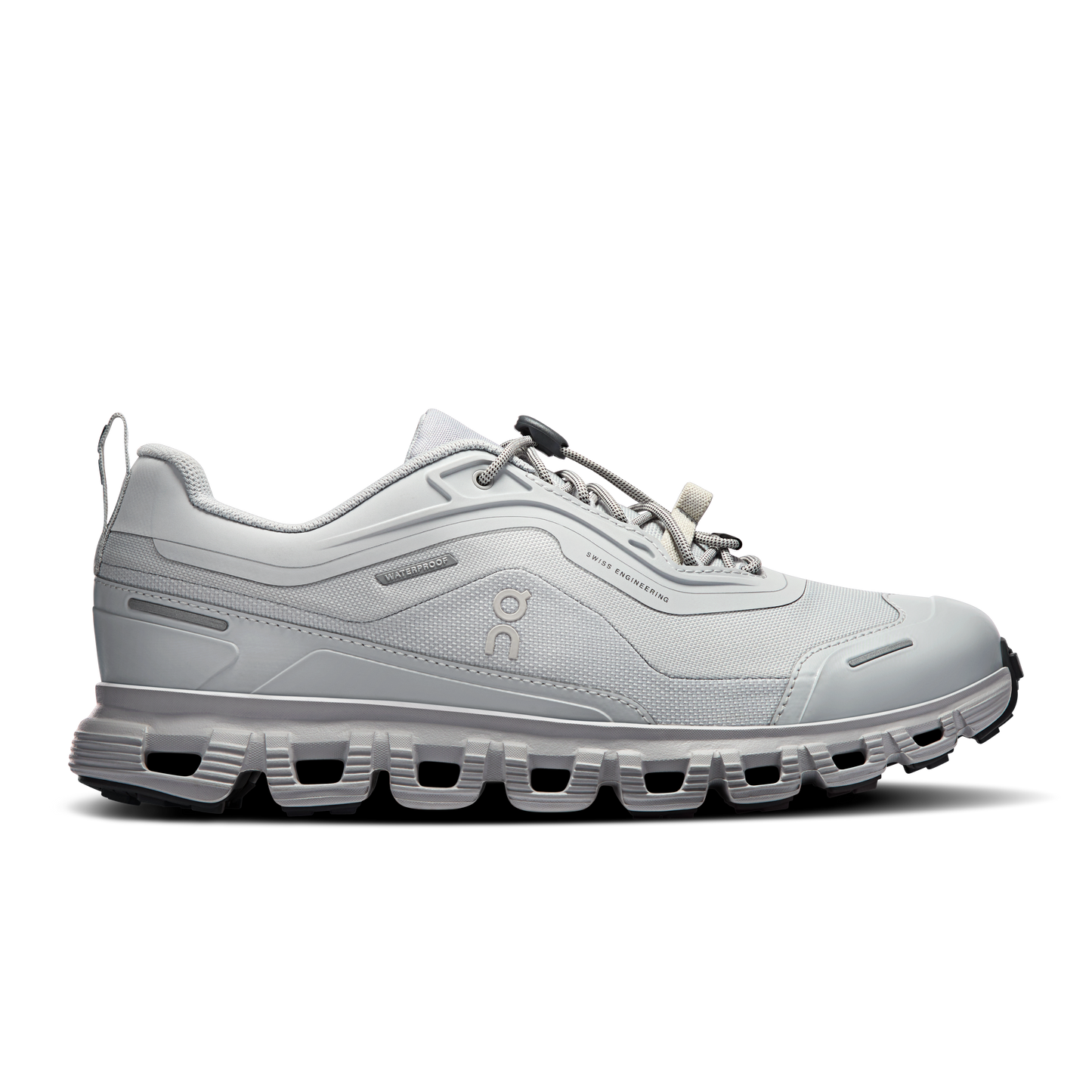 On Running Women's Cloud 6 Geo Waterproof Shoes - Wolf / Wolf