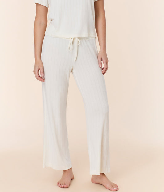 The Wide Leg Pant - Wide Rib - Snow