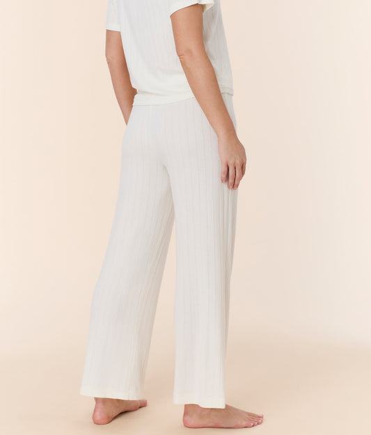 The Wide Leg Pant - Wide Rib - Snow