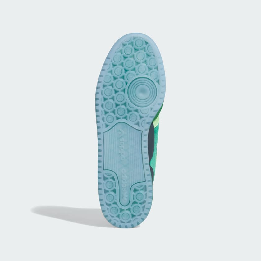 Adidas Men's The Simpsons X Adidas Forum Low Treehouse Of Horror Shoes - Lime Burst / Green / Semi Court Green