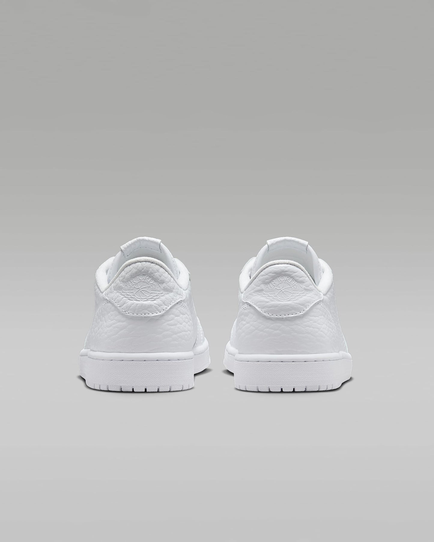 Nike Men's Air Jordan 1 Retro Low Shoes - All White
