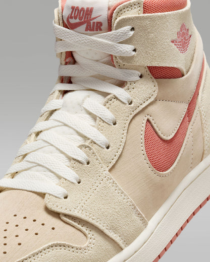 Nike Men's Jordan 1 High Zoom Air Cmft 2 Shoes - Sail / Burnt Sunrise / Sail / Terra Blush