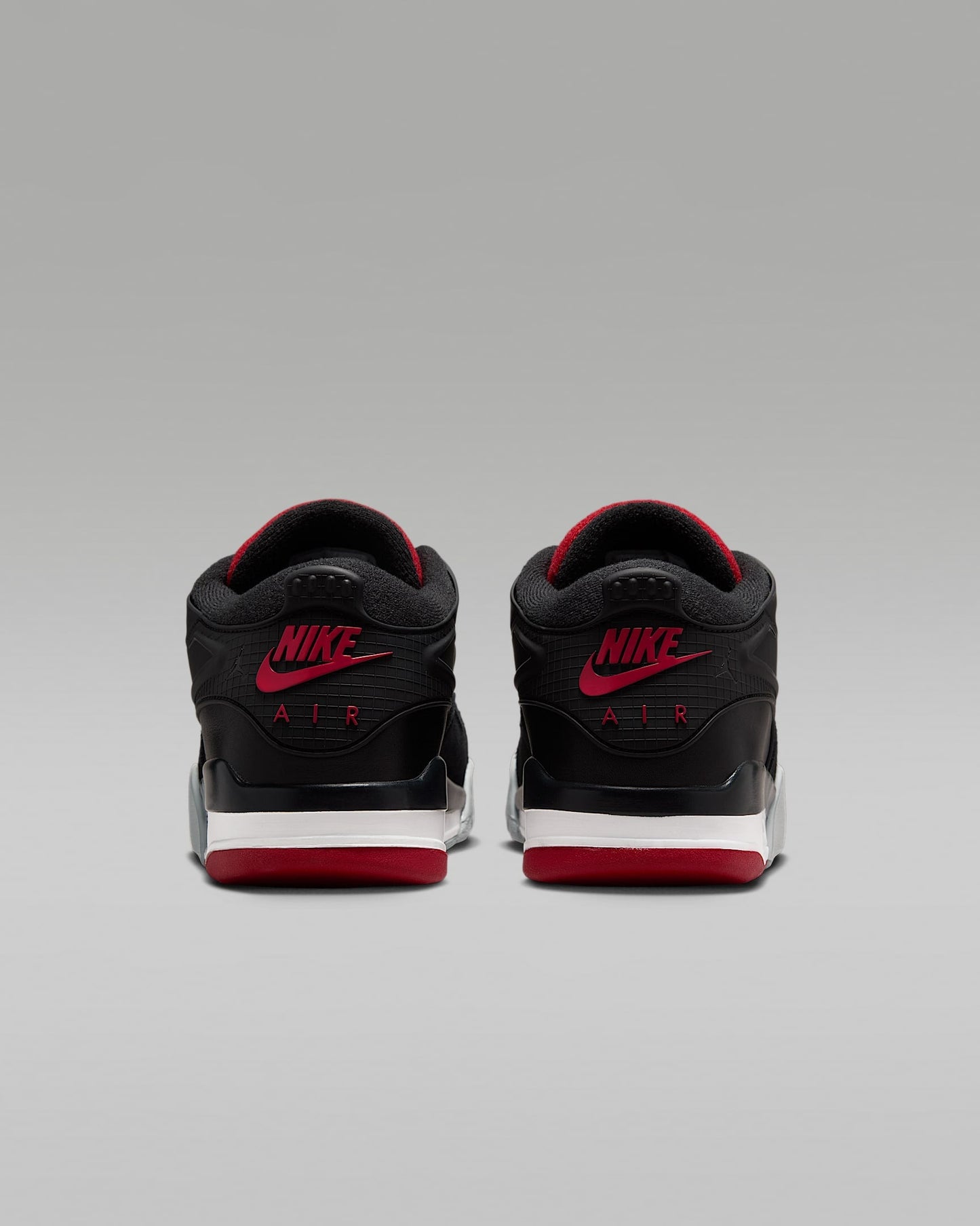 Nike Men's Jordan 4 Rm Shoes - Black / Varsity Red / Wolf Grey / White