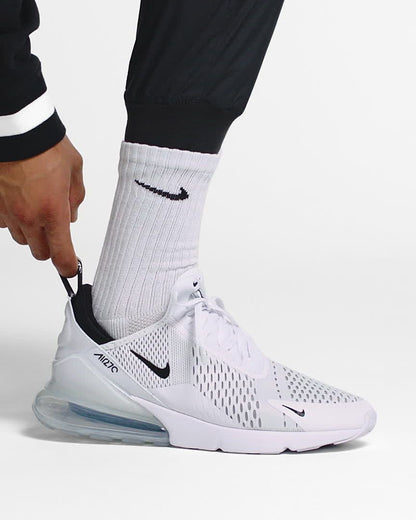 Nike Men's Air Max 270 Shoes - White / Black