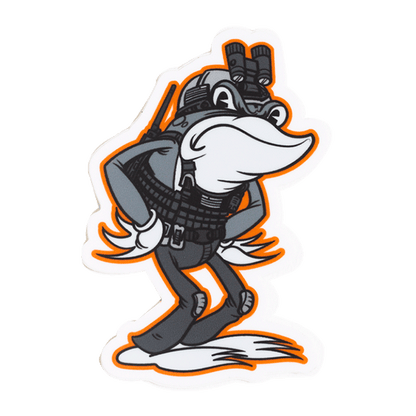 Frogman Team Angry Sticker