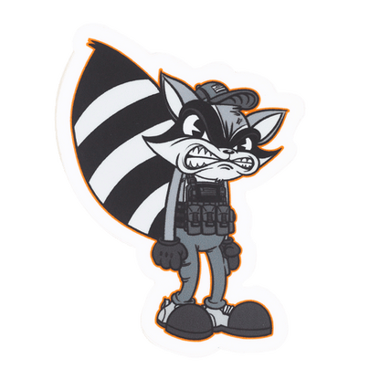 Ratchet Raccoon Team Angry Sticker