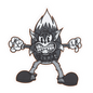 Ranger Fox Team Angry Sticker