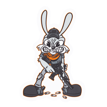 Killer Rabbit Team Angry Sticker