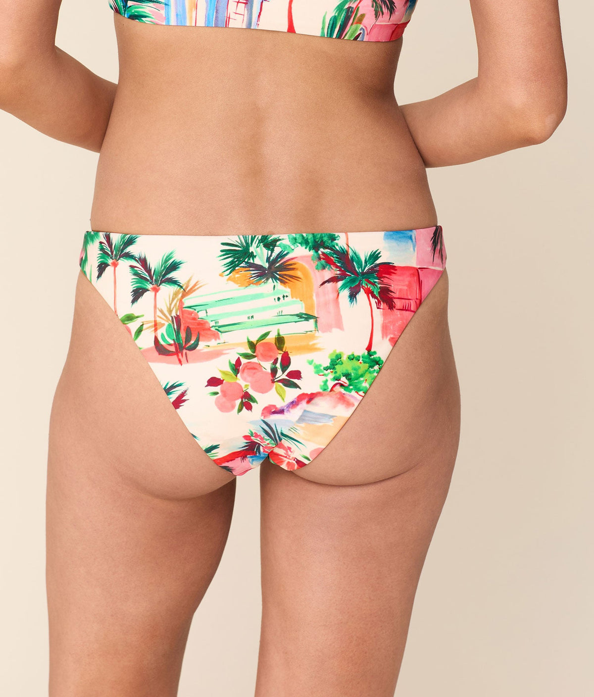 The Cheeky Bikini Bottom - Eco Nylon - Fruit City