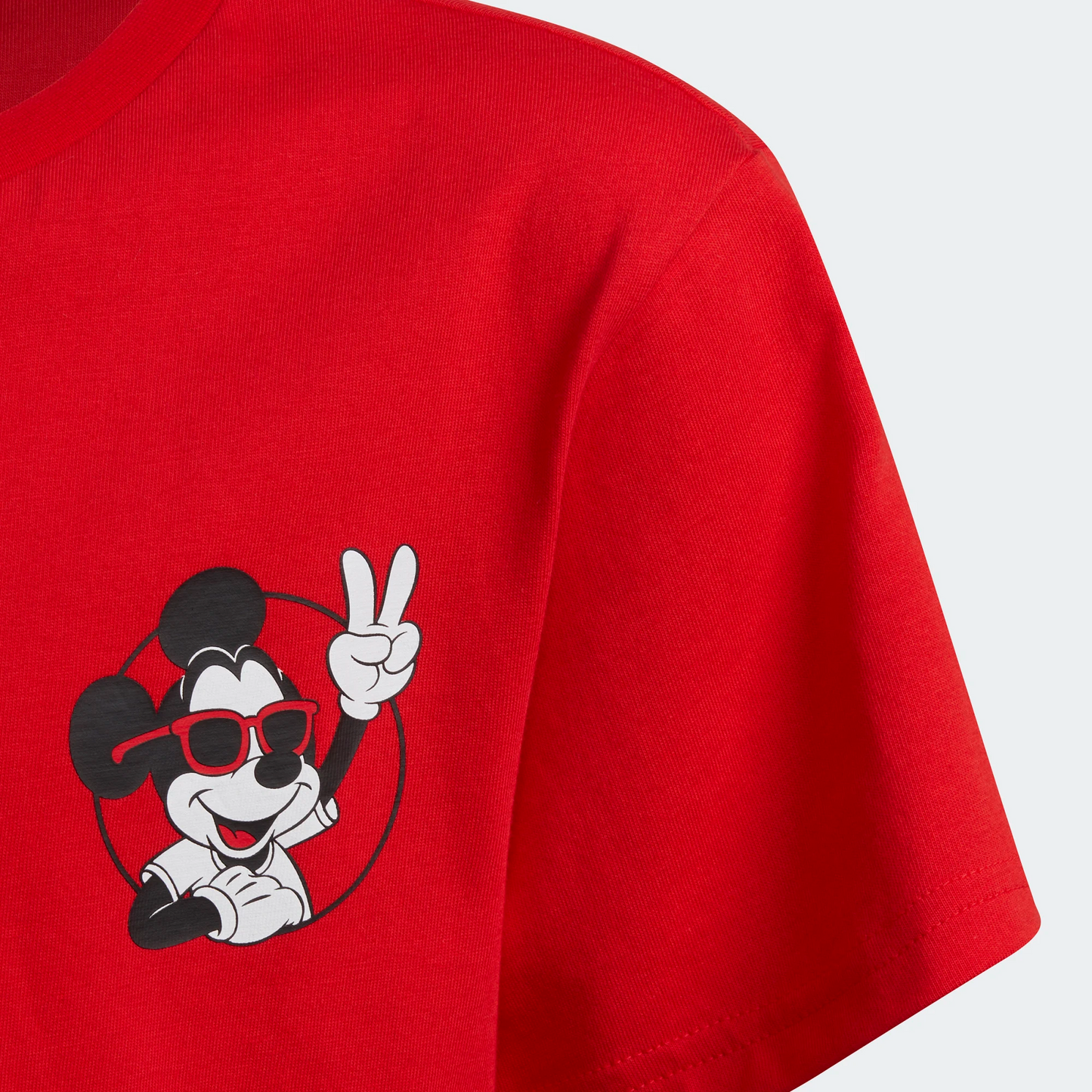 Adidas Kids' Disney Mickey and Friends Tee - Vivid Red