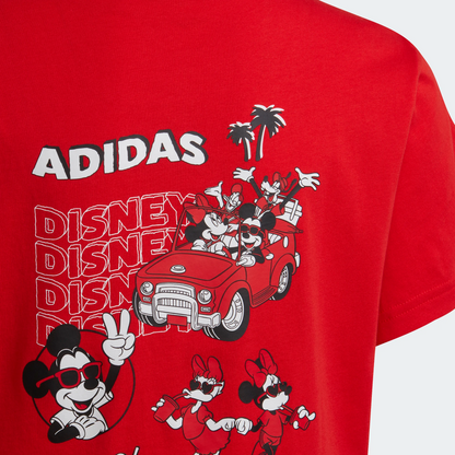 Adidas Kids' Disney Mickey and Friends Tee - Vivid Red