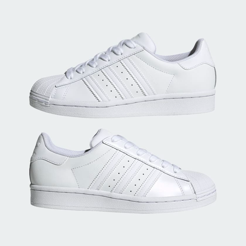Adidas Kids' Superstar Shoes - All Cloud White
