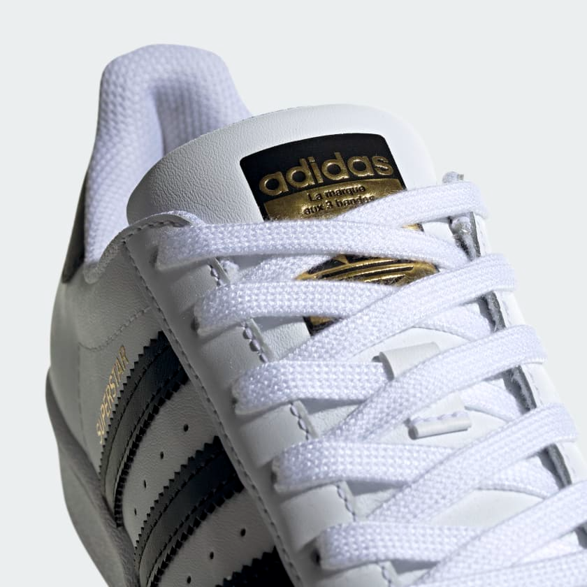 Adidas Kids' Superstar Shoes - Cloud White / Core Black