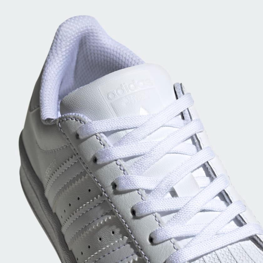 Adidas Kids' Superstar Shoes - Cloud White