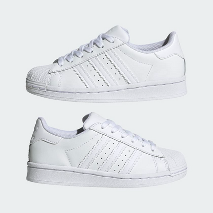 Adidas Kids' Superstar Shoes - Cloud White
