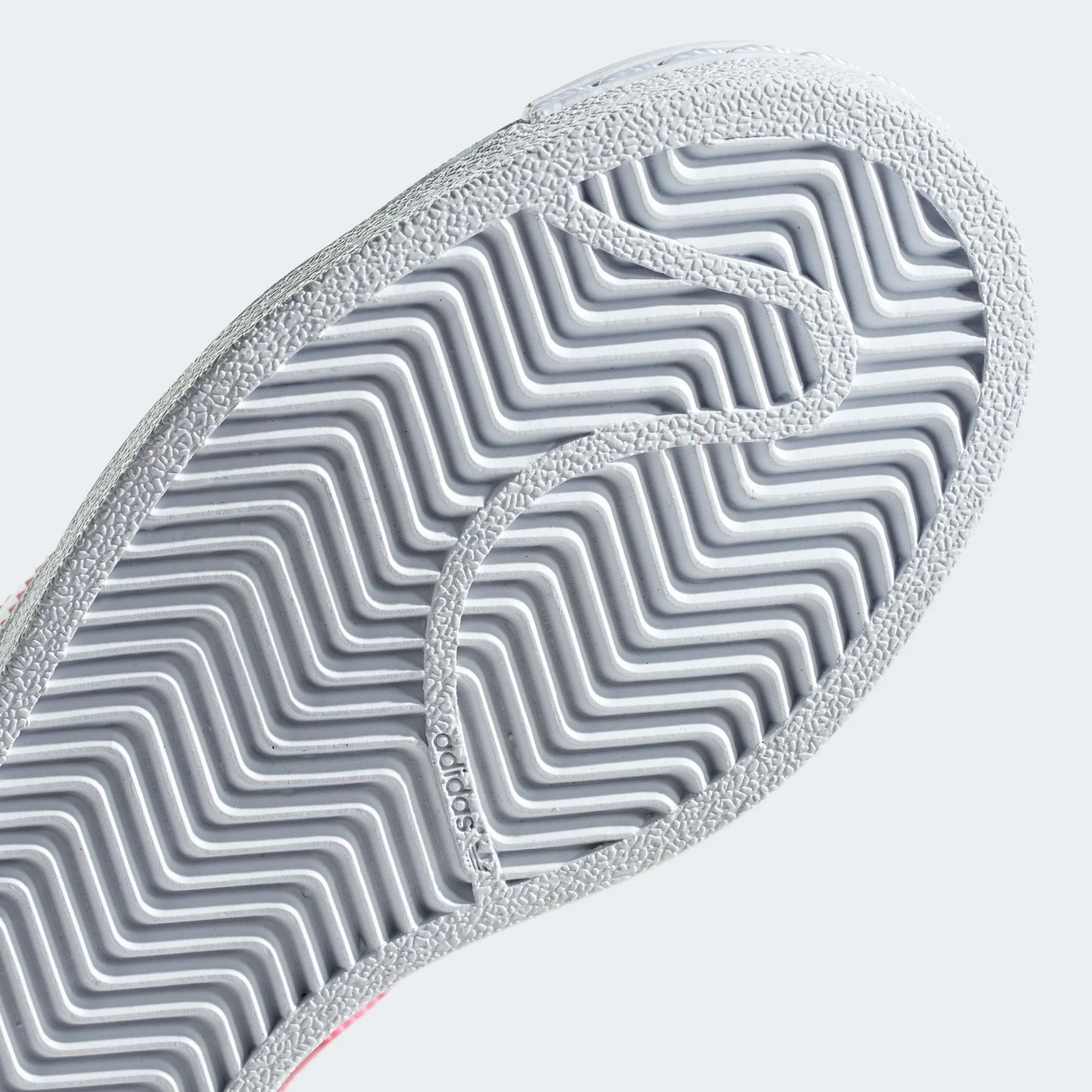 Adidas Kids' Superstar Shoes - Cloud White / Real Pink
