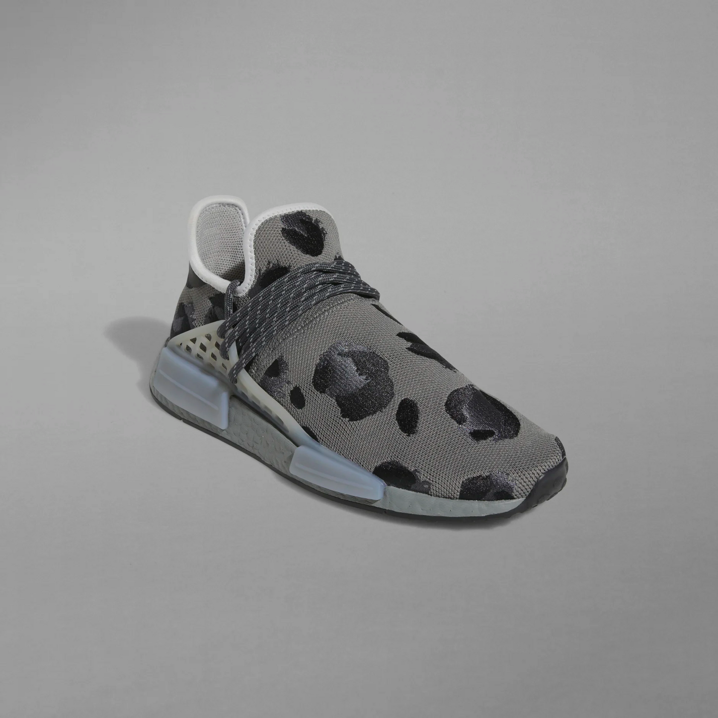 Adidas Men's HU NMD Animal Print Shoes - Ash / Mgh Solid Grey / Core Black