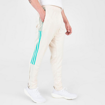 Adidas Men's Tiro Reflective Track Pants - Wonder White / Mint