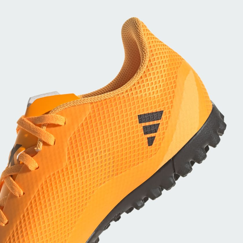 Adidas Men's X Speedportal.4 Turf Boots - Solar Gold / Core Black / Team Solar Orange