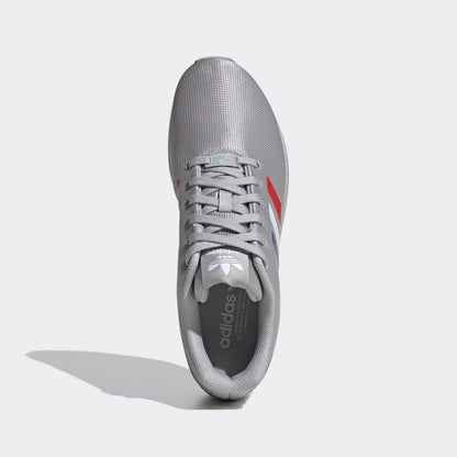 Adidas Men's ZX Flux Shoes - Grey / Royal Blue / Red