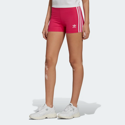 Adidas Women's Adicolor Classics Traceable Shorts - Real Magenta / White