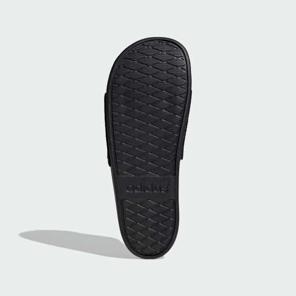 Adidas Men's Adilette Comfort Slides Shoes - Triple Black