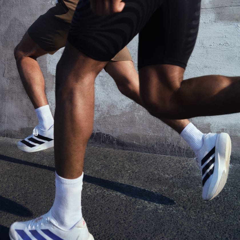 Adidas Men's Adizero Evo Sl Shoes - White / Black