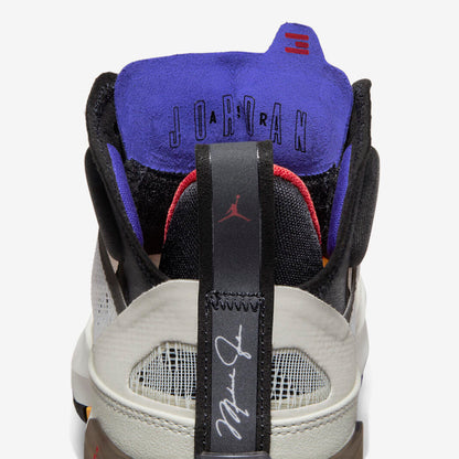Nike Men's Air Jordan 37 Shoes - Light Bone / Fire Red / Dark Concord