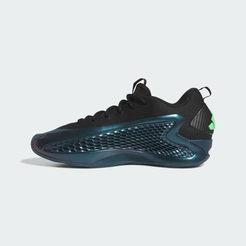 Adidas Men's Anthony Edwards 1 Low Shoes - Arctic Night / Core Black / Scream Green