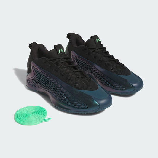 Adidas Men's Anthony Edwards 1 Low Shoes - Arctic Night / Core Black / Scream Green