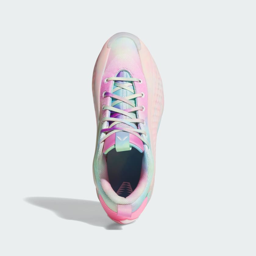 Adidas Men's Anthony Edwards 1 Low Shoes - Cloud White / Acid Orange / Bliss Pink