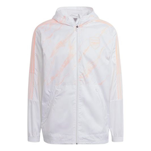 ADIDAS ARSENAL WINBREAKER JACKET-WHITE