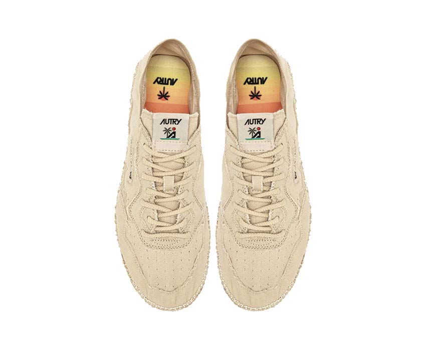Autry Sandy Espadrilles "Ivory Canvas" W