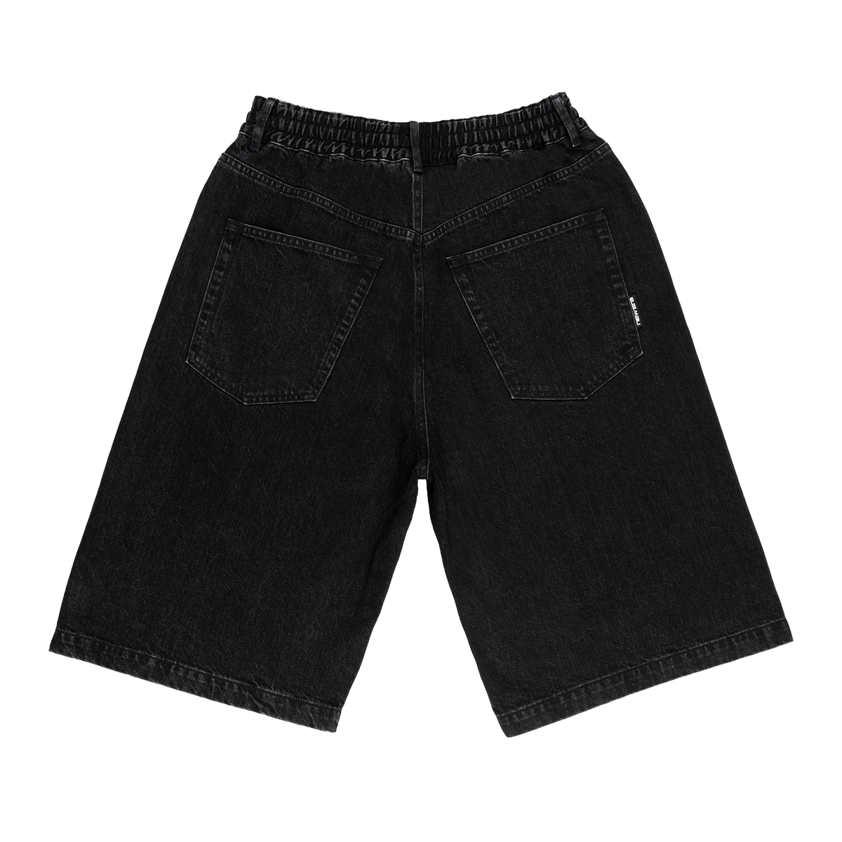 New Era Branded Warehouse Black Jean Shorts