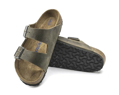 Birkenstock Arizona Soft Footbed "Faded Khaki"