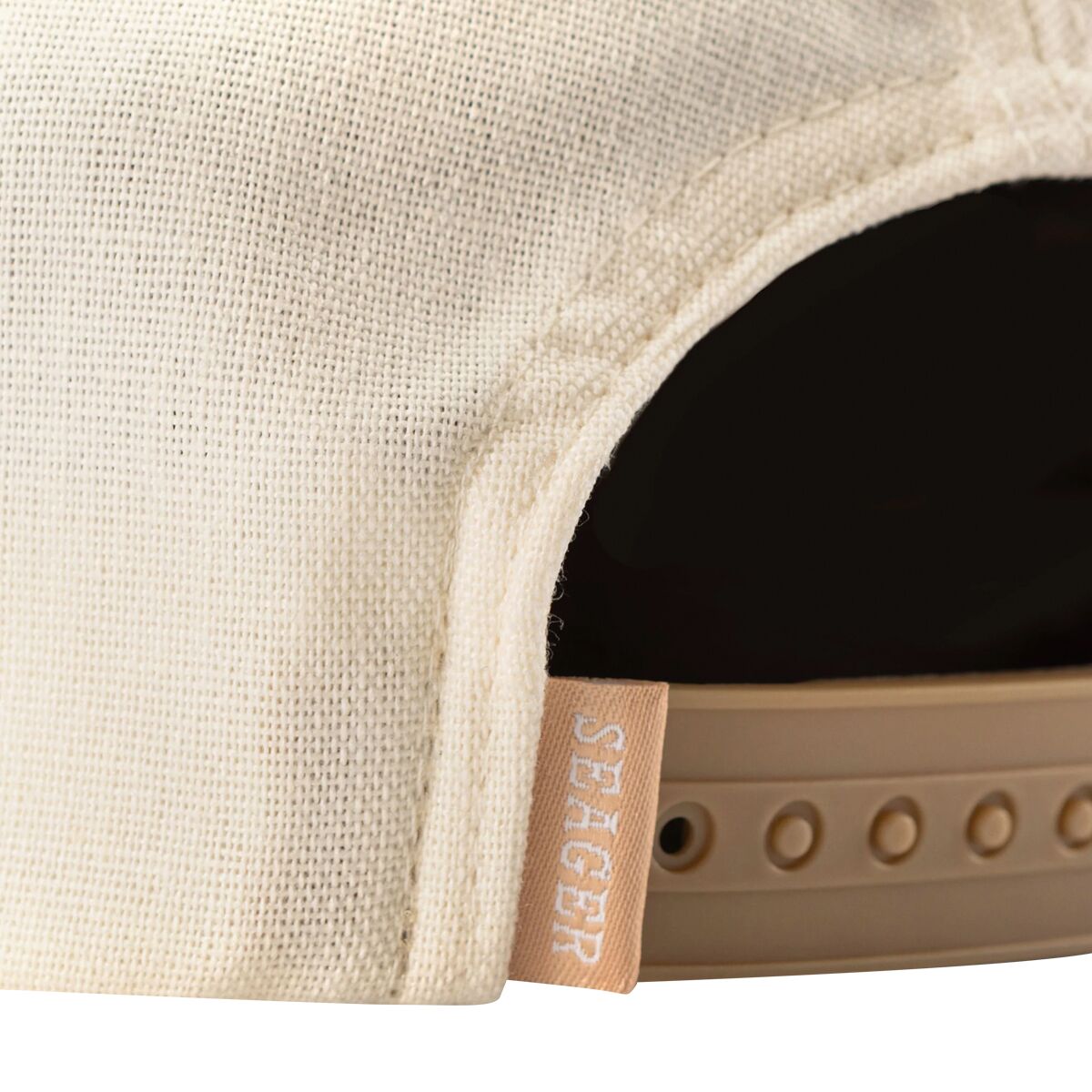 Seager Uncle Bill Snapback- Cream/Khaki